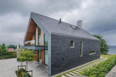 Talk about the benefits of using natural rock slabs in the basement